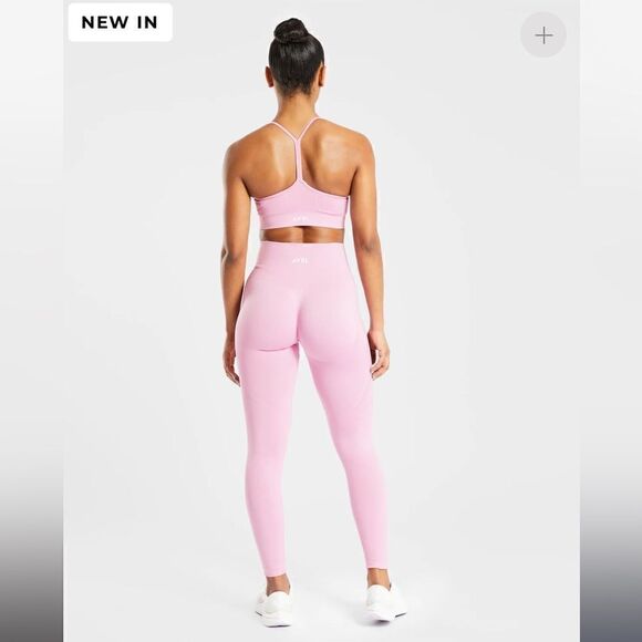 SOLD AYBL Empower Leggings In Baby Pink Color Sizs XS - Picture 2 of 7